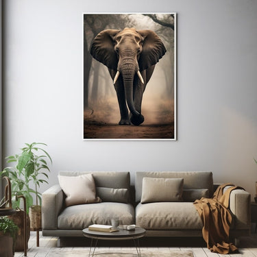 Realistic Elephant Painting